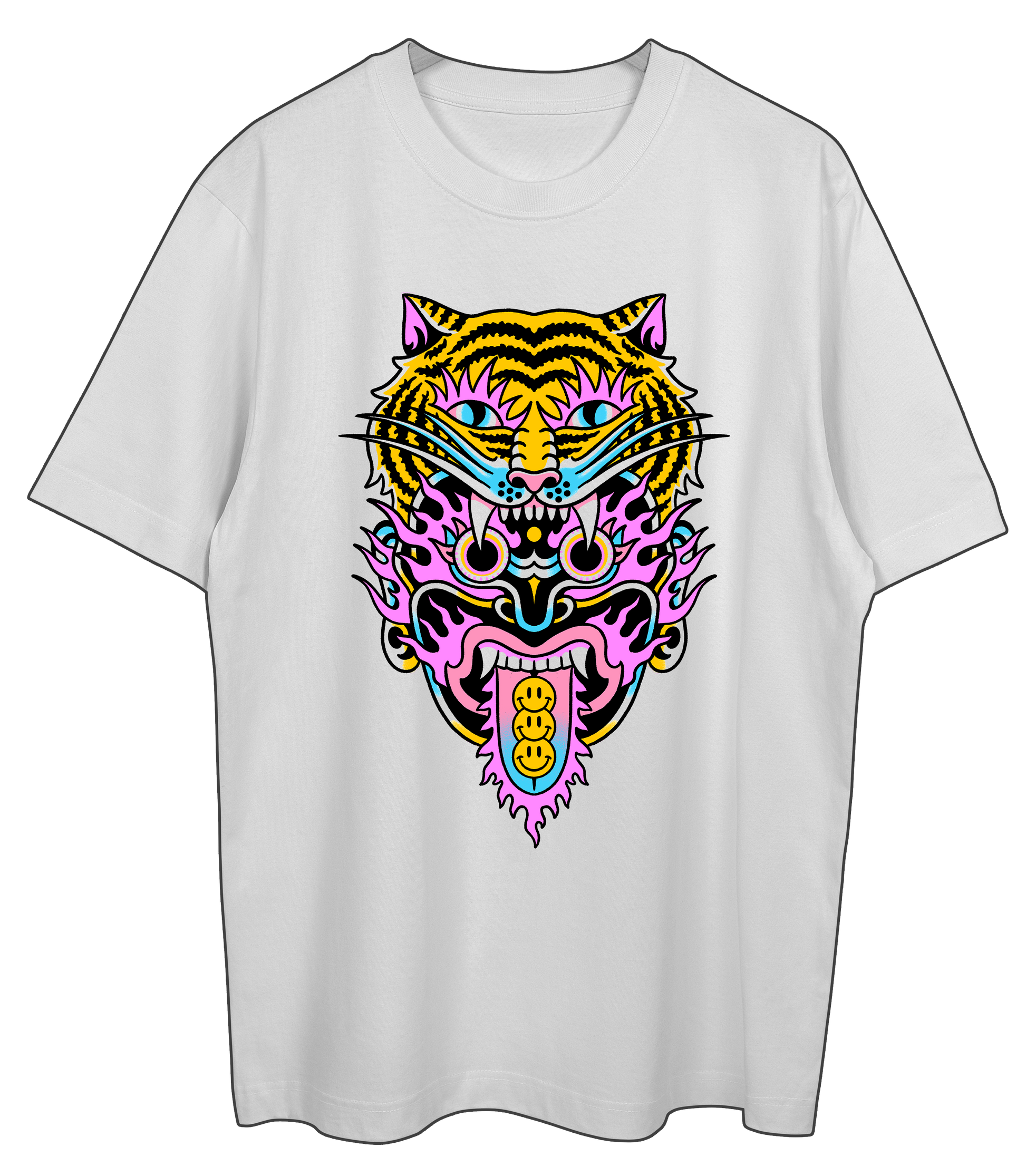 TIGER WHITE SHIRT