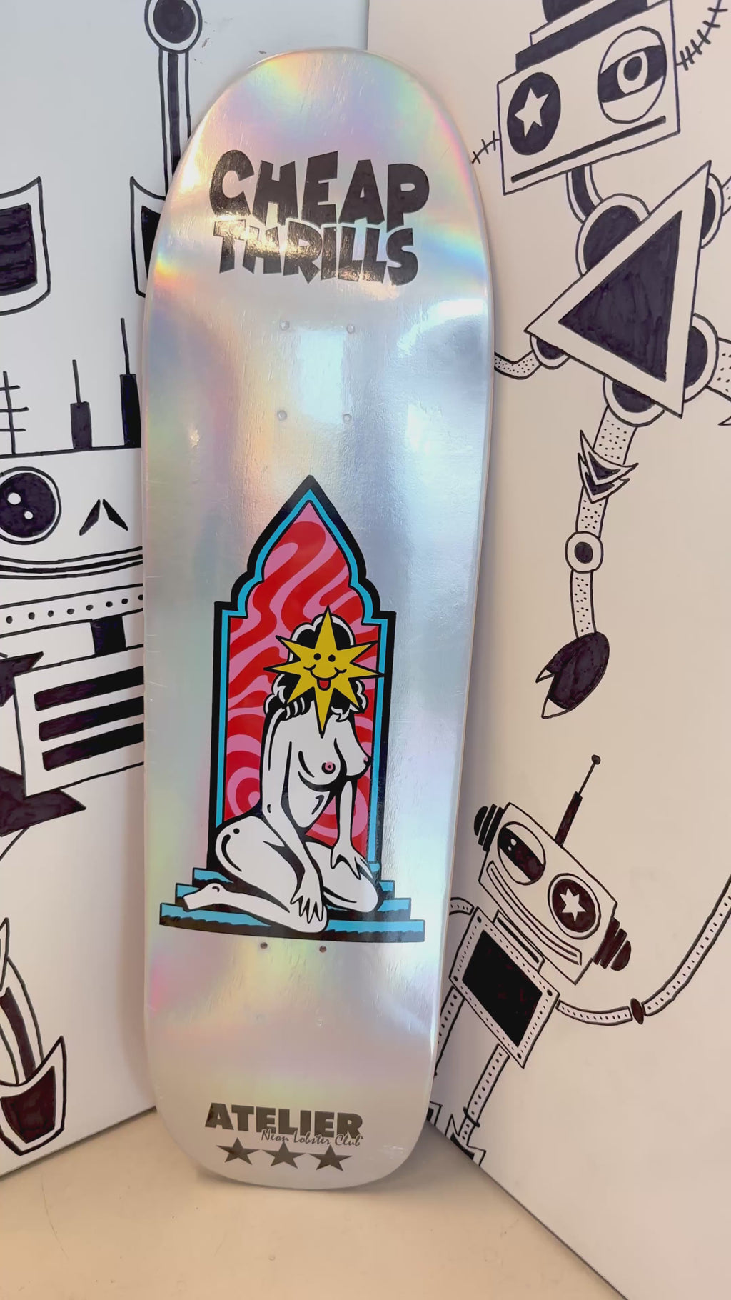 LIMITED ART SKATE DECK
